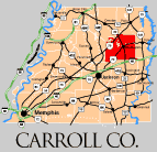 Carroll County TN Region | Map