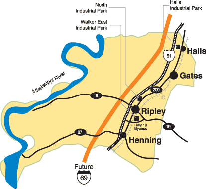 Lauderdale County | Map