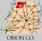 Obion County TN Region | Map